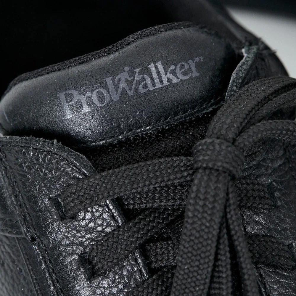 Rockport ProWalker Walking Shoes Men 10 Black Leather C19230 Sneakers